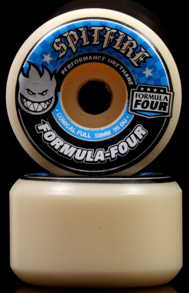 58mm Conical Full Spitfire Skateboard Rollen