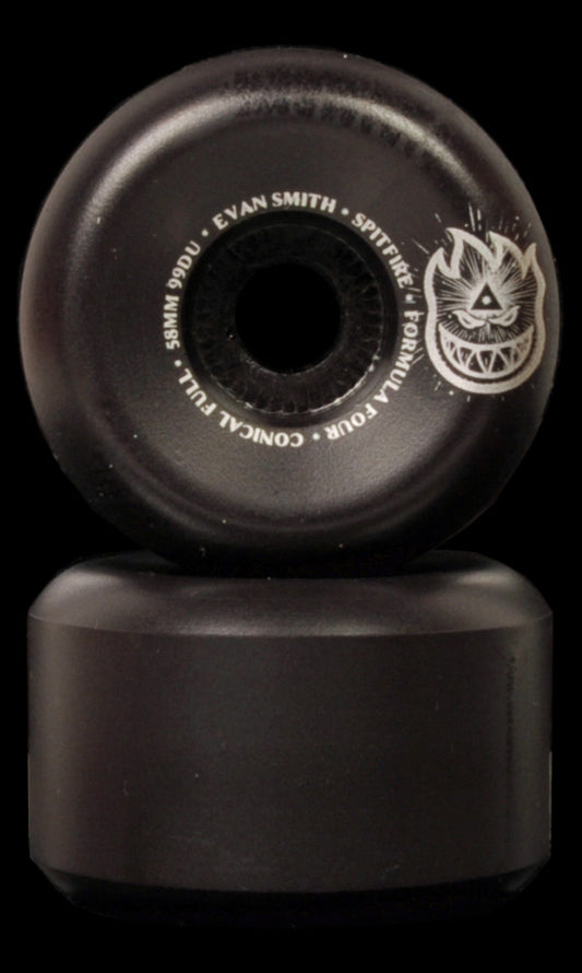Spitfire Wheels 58mm F4 Smith Visions 99A Conical Full