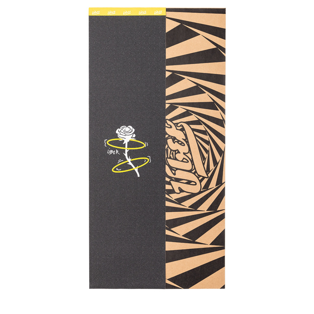 Skateboard Griptape Über Skateboards Rose