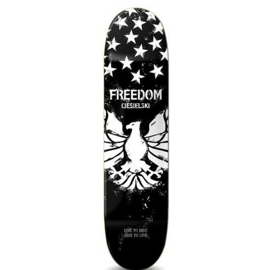 Freedom Skateboards - Live to Ride - Ride to Live 8.0"