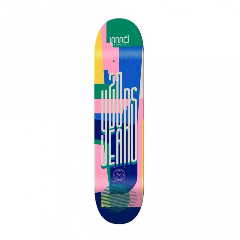 Nomad 20 Years Skateboard Deck 8.125"