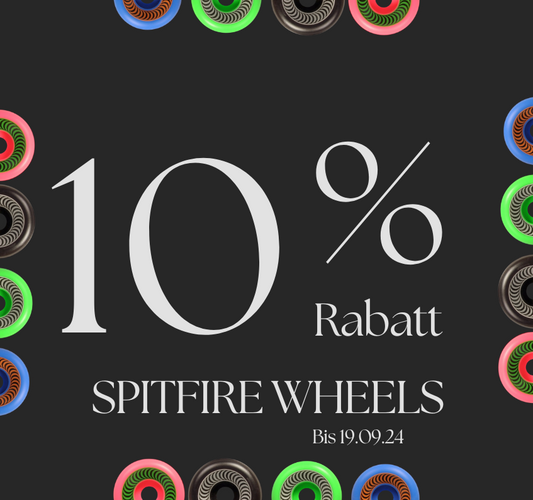 Spitfire Wheels Rabattaktion Coupon