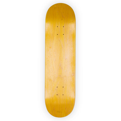 Superply Blank Skateboard Deck gelb