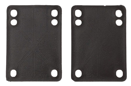 Skateboard Riserpads Zupply schwarz