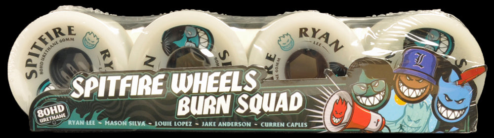 Spitfire Filmer Wheels 60mm Lee Burn Squad 80HD