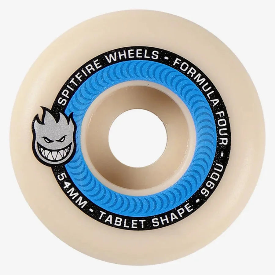 Spitfire Formula Four Tablet 54mm 99a natural – Skateboard Rollen