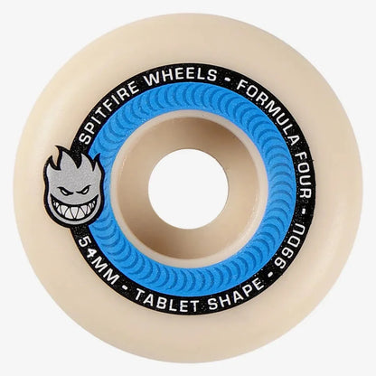 Spitfire Formula Four Tablet 54mm 99a natural – Skateboard Rollen
