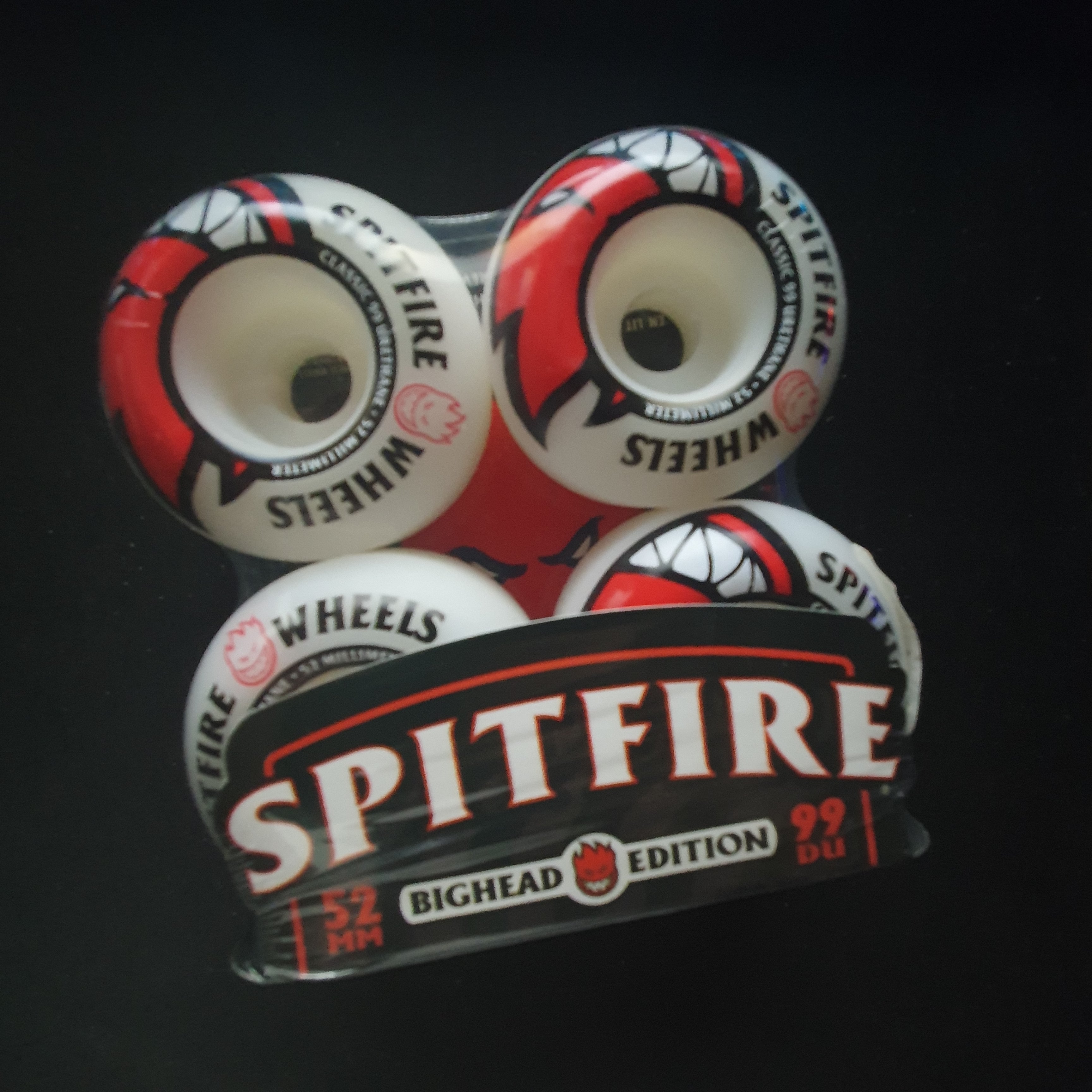 Spitfire Wheels 52mm Bighead Classic 99A – Rollbrettbude.de