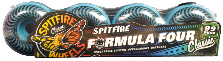 Spitfire Formular Four Chroma Skateboard Rollen in blau